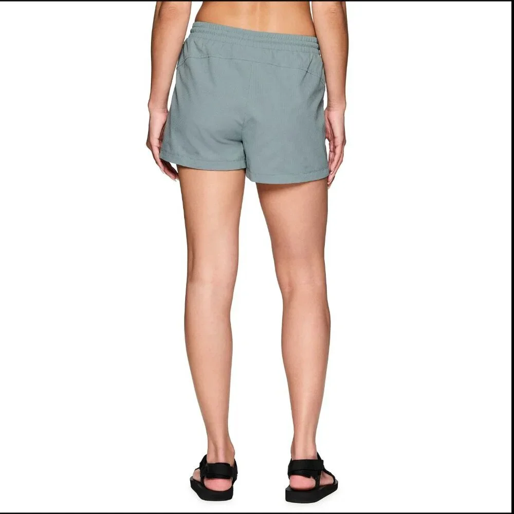 Avalanche Riverbank Ripstop Short Womens Size Small Light Blue Shorts Hiking - Picture 10 of 11